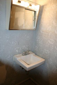 bathroom before